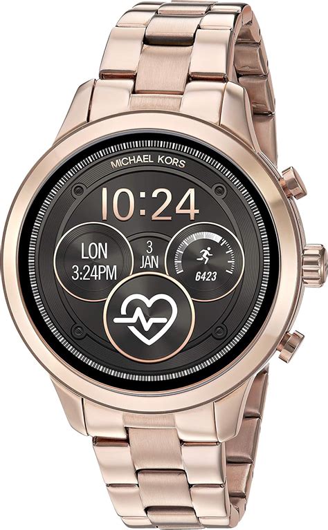 smartwatch michael kors mujer|Michael Kors watch women black.